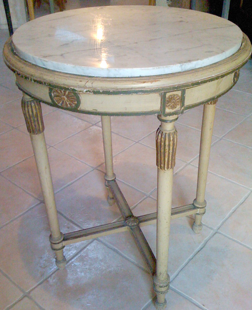 Elegant Antique French Gueridon / Circular Occasional table